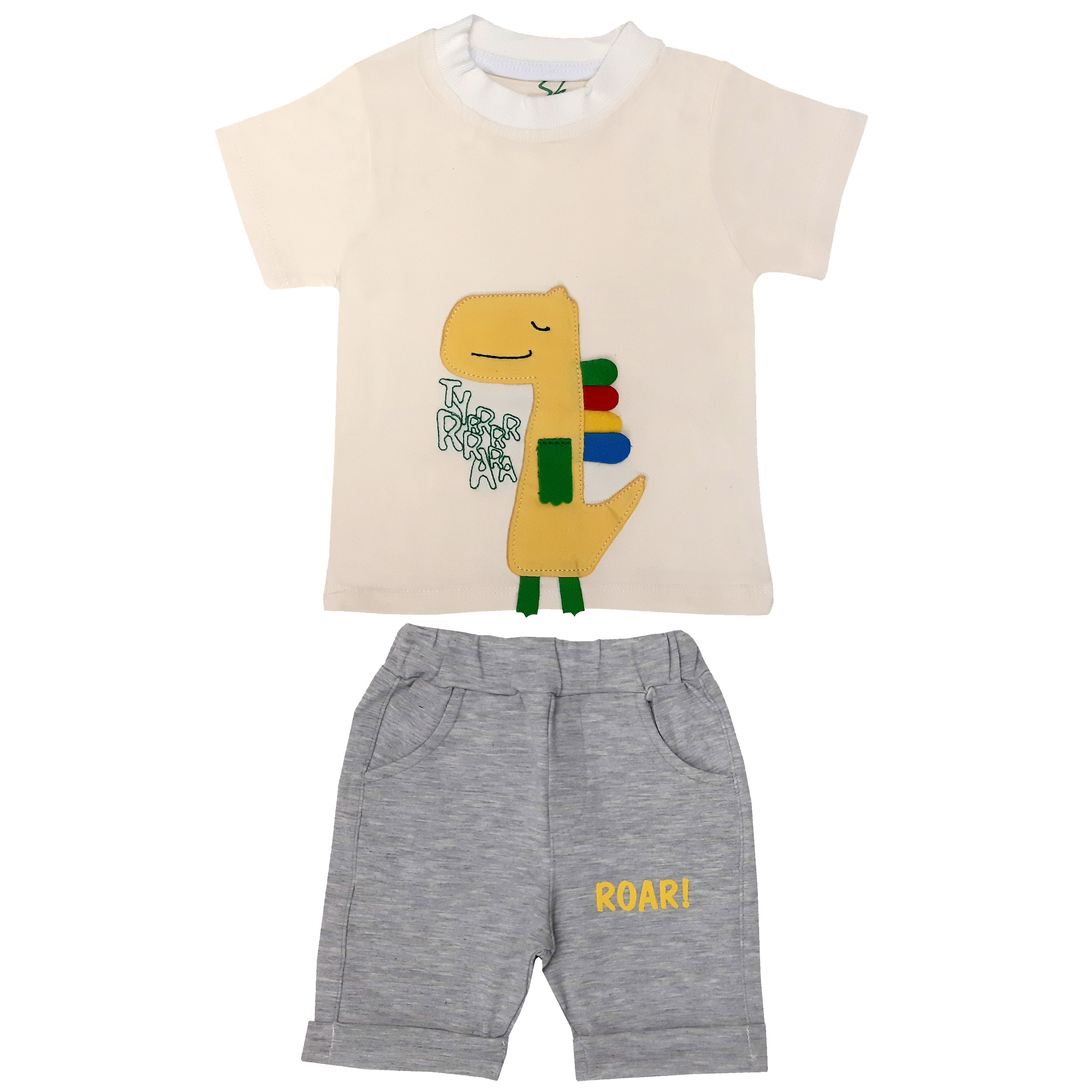 ست تیشرت و شلوارک پسرانه کد DAYN-11