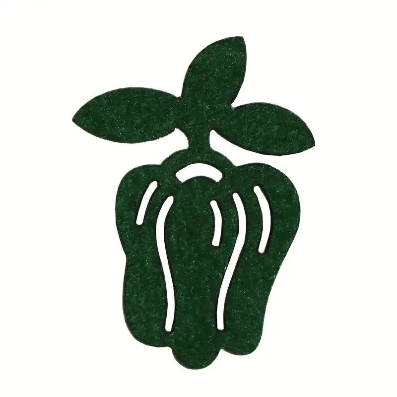 الگو نمد طرح فلفل مدل ONF2001 بسته ۸ عددی