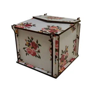 جعبه ساعت طرح Flower کد 01