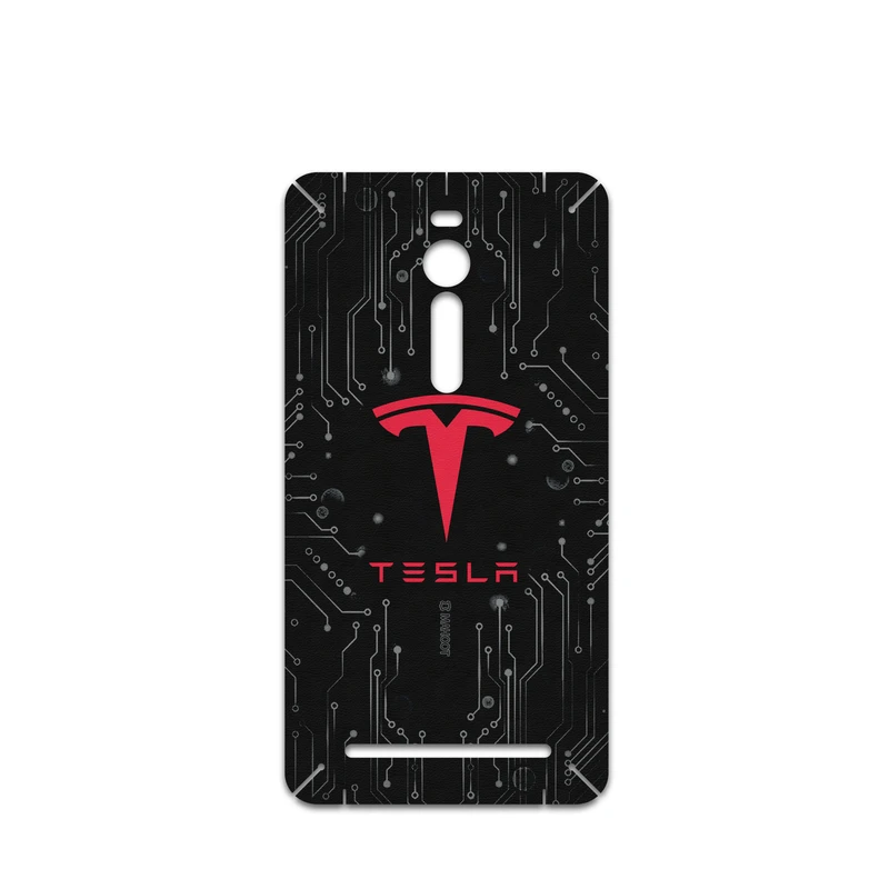 برچسب پوششی ماهوت مدل TESLA-Motors مناسب برای گوشی موبایل ایسوس Zenfone 2