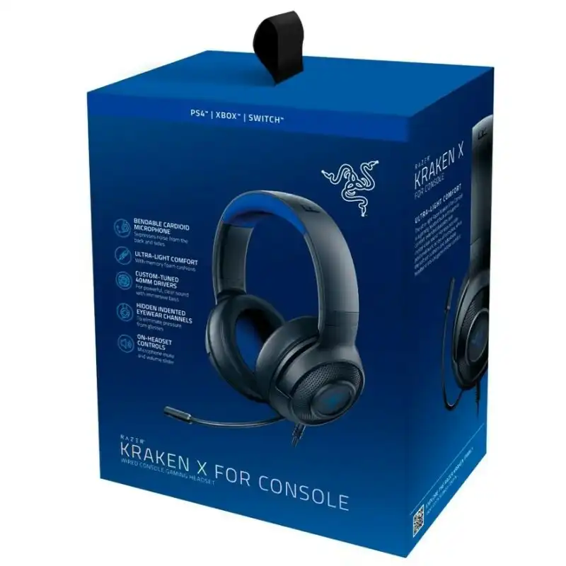 هدست مخصوص بازی ریزر مدل kraken x for console