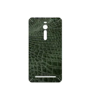 MAHOOT Green-Crocodile-Leather Cover Sticker for ASUS Zenfone 2