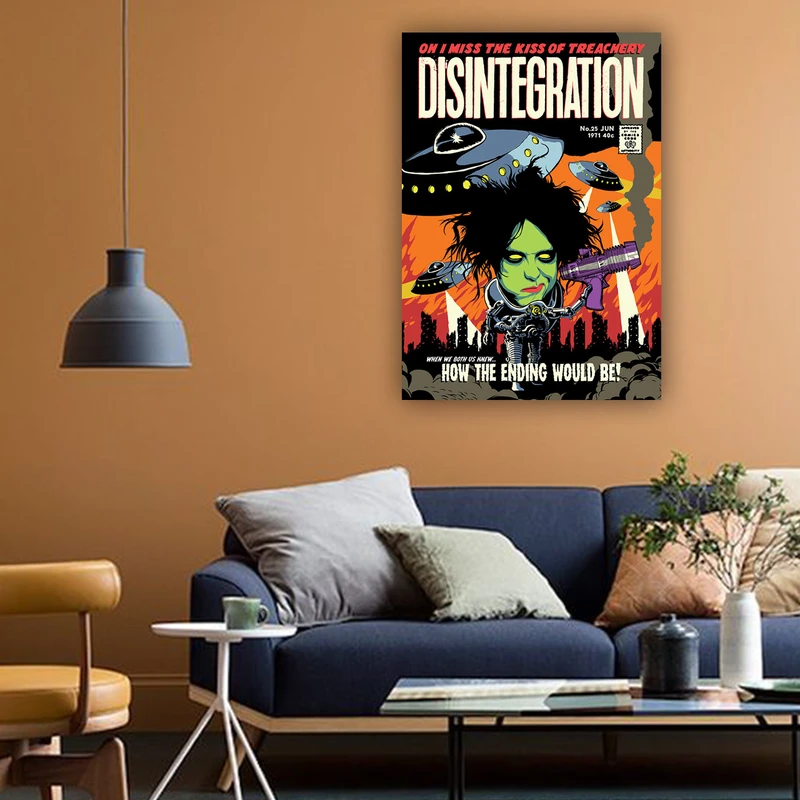 تابلو شاسی طرح Disintegration کد 318