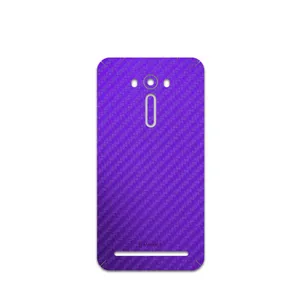 MAHOOT Purple-Fiber Cover Sticker for ASUS Zenfone 2 Laser