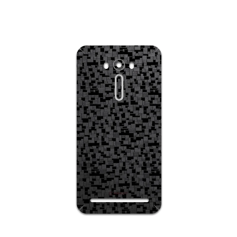 برچسب پوششی ماهوت مدل Black-Silicon مناسب برای گوشی موبایل ایسوس Zenfone 2 Laser