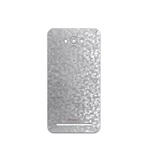 MAHOOT Silver-Silicon Cover Sticker for ASUS Zenfone 2 Laser