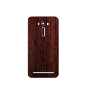 MAHOOT Red-Wood Cover Sticker for ASUS Zenfone 2 Laser