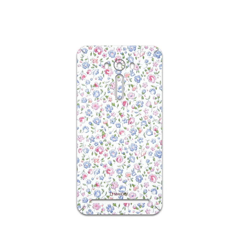 برچسب پوششی ماهوت مدل Painted-Flowers مناسب برای گوشی موبایل ایسوس Zenfone 2 Laser