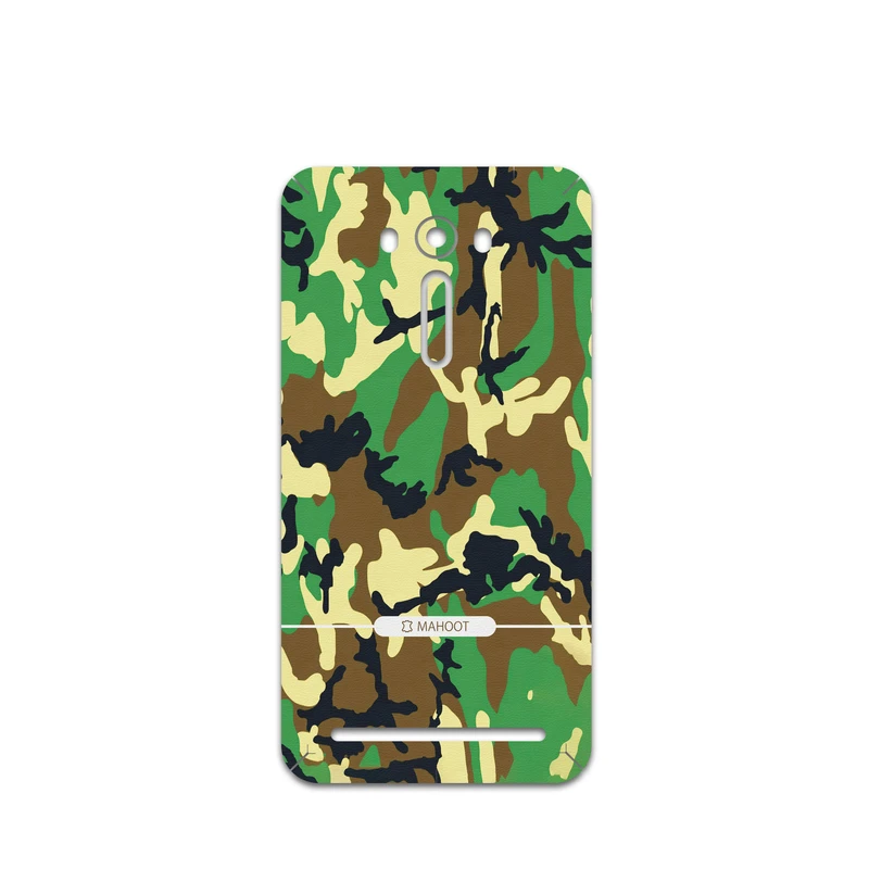 برچسب پوششی ماهوت مدل Army-Green1-Pattern مناسب برای گوشی موبایل ایسوس Zenfone 2 Laser