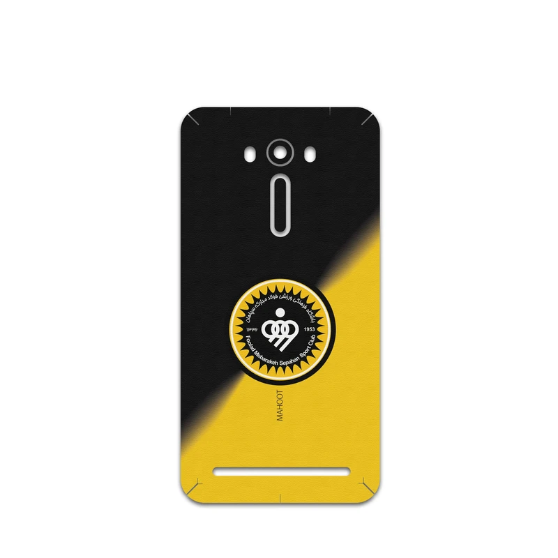 برچسب پوششی ماهوت مدل Sepahan-FC مناسب برای گوشی موبایل ایسوس Zenfone 2 Laser