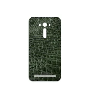 MAHOOT Green-Crocodile-Leather Cover Sticker for ASUS Zenfone 2 Laser