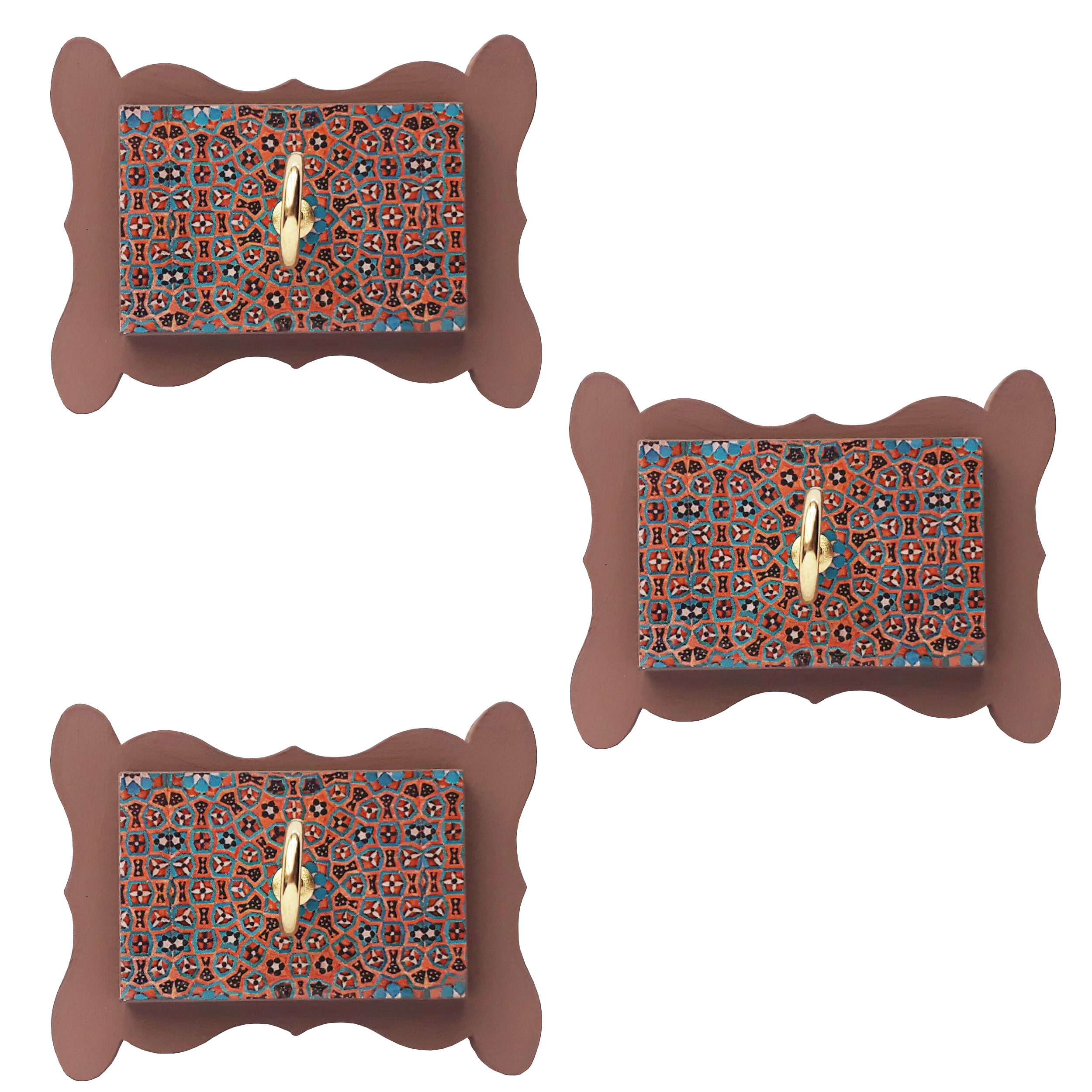 آویز حوله مدل لیانا کد A515 بسته 3 عددی