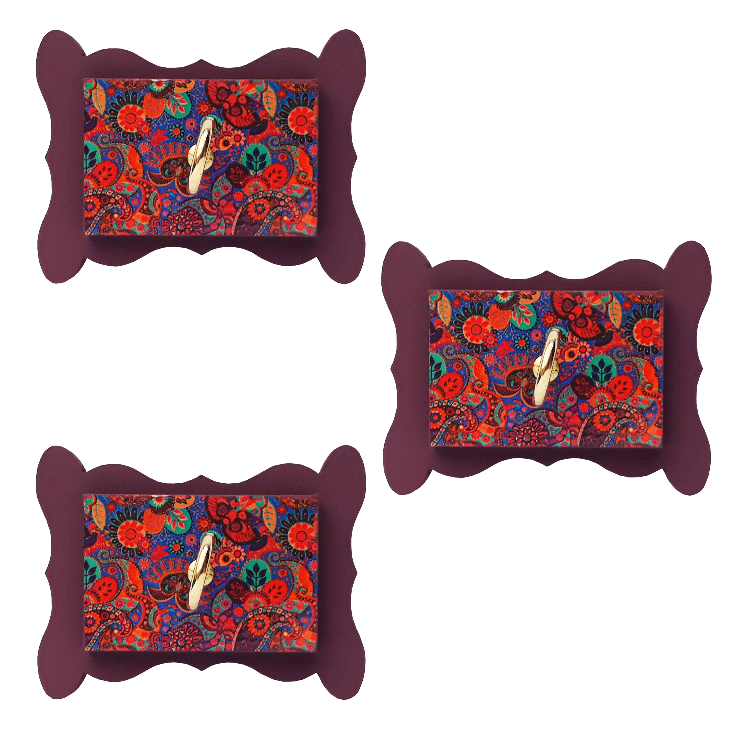 آویز حوله مدل لیانا کد A520 بسته 3 عددی