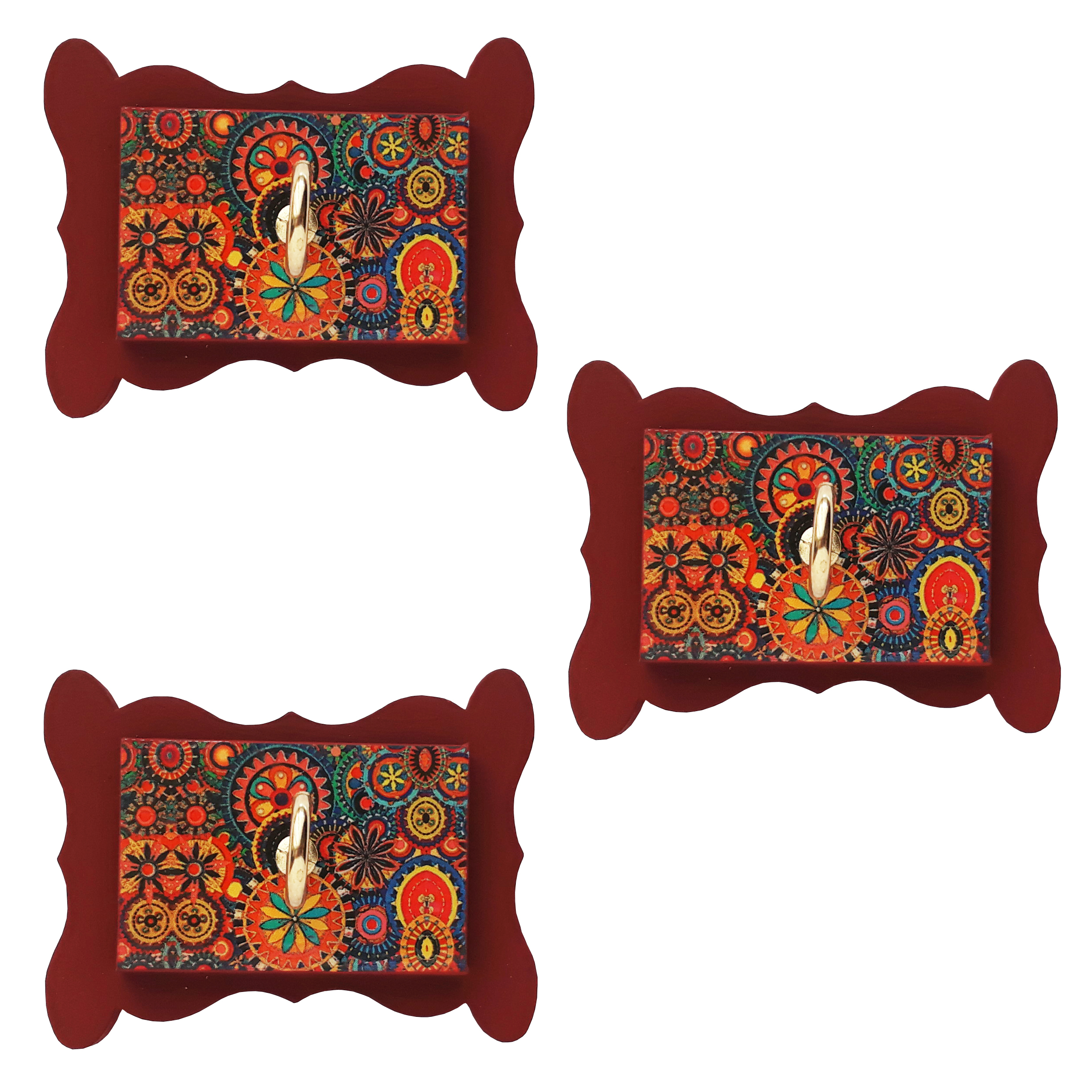 آویز حوله مدل لیانا کد A525 بسته 3 عددی