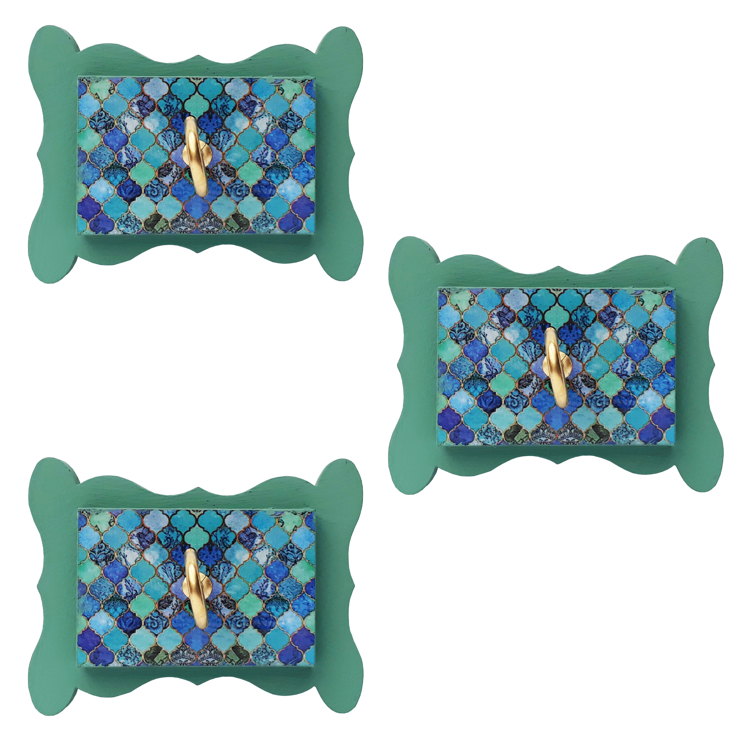 آویز حوله مدل لیانا کد A530 بسته 3 عددی