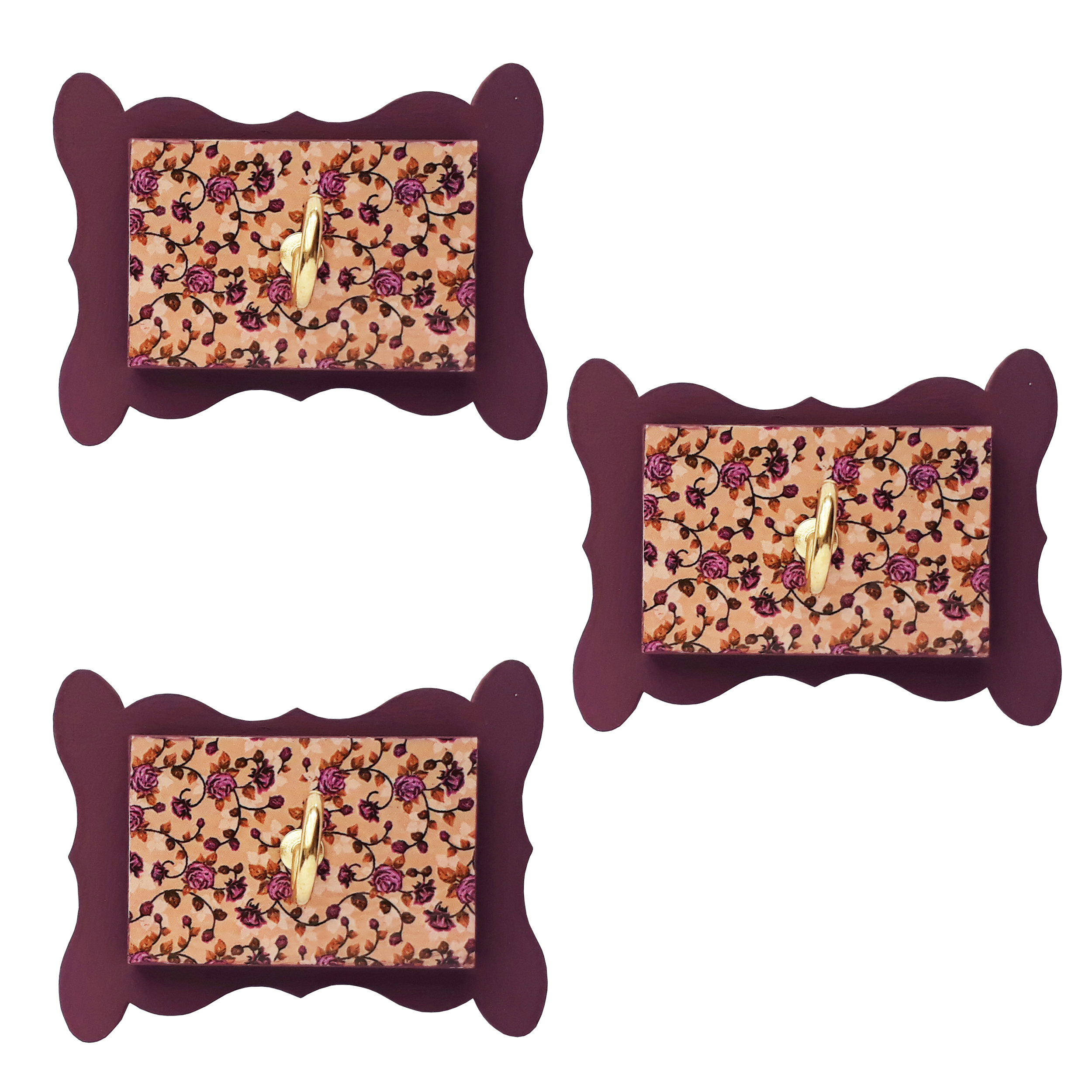 آویز حوله مدل لیانا کد A550 بسته 3 عددی