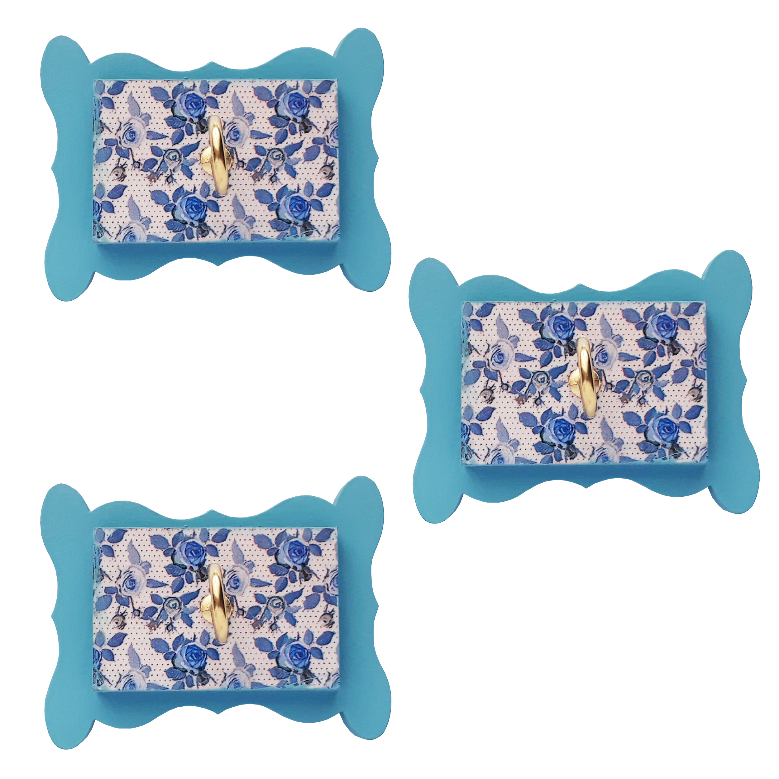 آویز حوله مدل لیانا کد A590 بسته 3 عددی