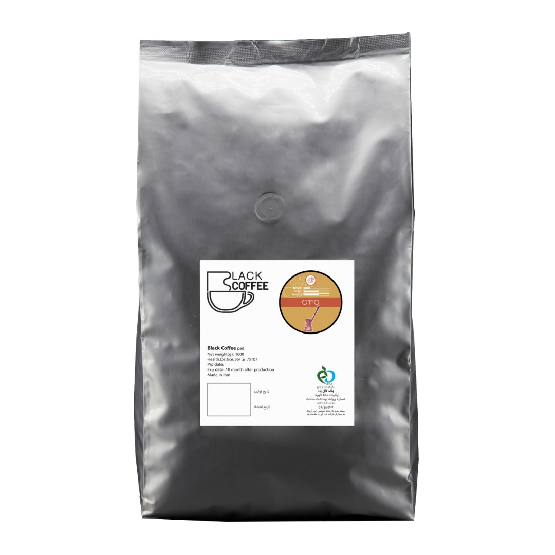 دانه قهوه oro بلک کافی - 1000 گرم
