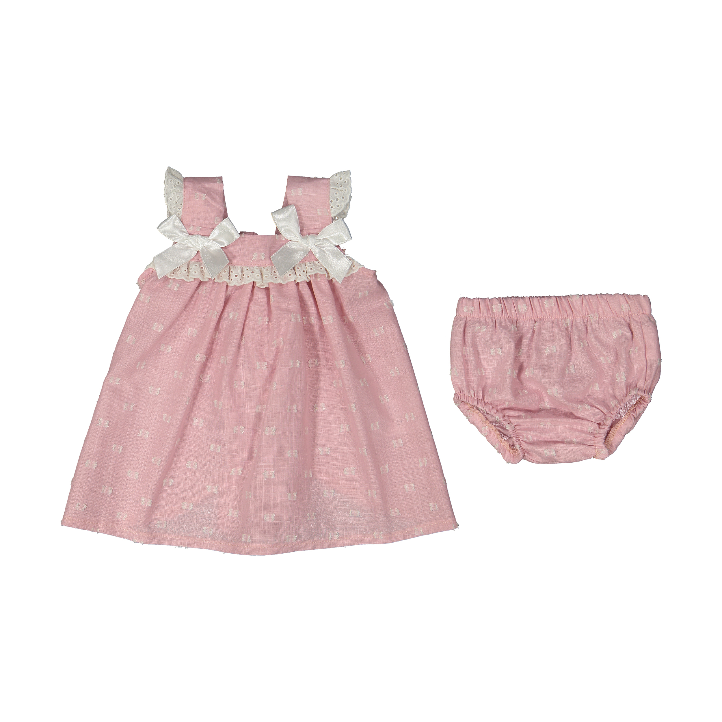 ست پیراهن و شورت نوزادی دخترانه فیورلا مدل 2091142-84