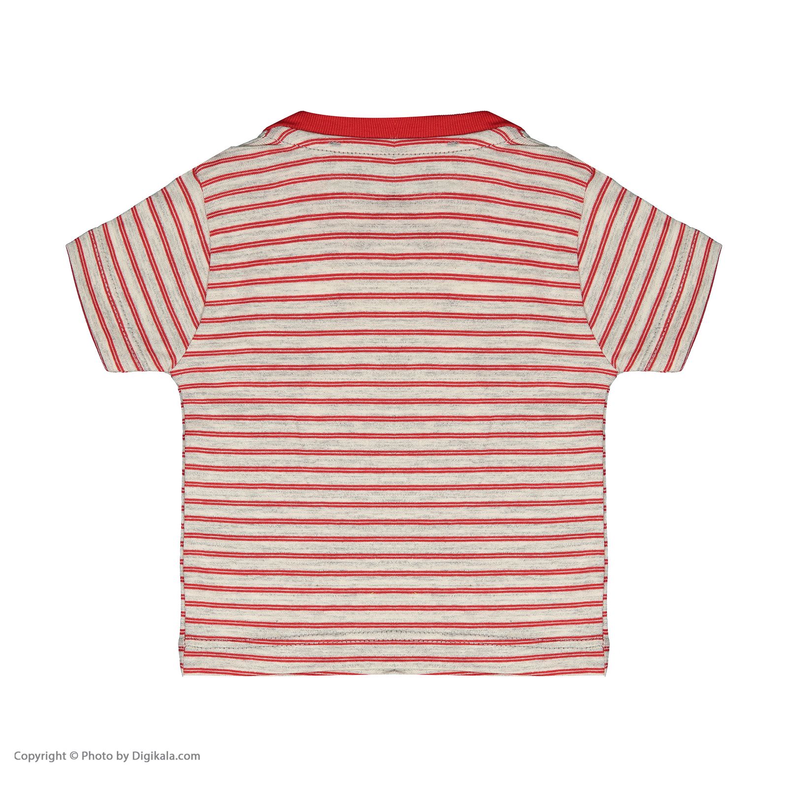ست تی شرت و شلوارک راحتی نوزادی پسرانه فیورلا مدل 2091127-72 -  - 4