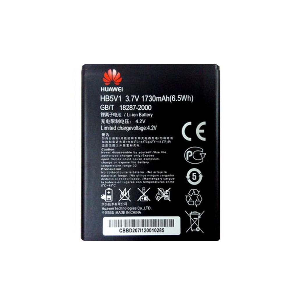 باتری موبایل مدل HB5V1 ظرفیت 1730میلی آمپرساعت مناسب برای گوشی موبایل هوآوی Y500