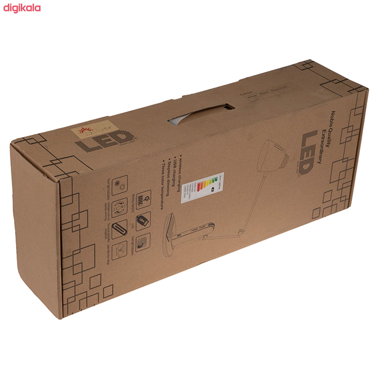 چراغ مطالعه سیلورلایت کد 1168 main 1 18