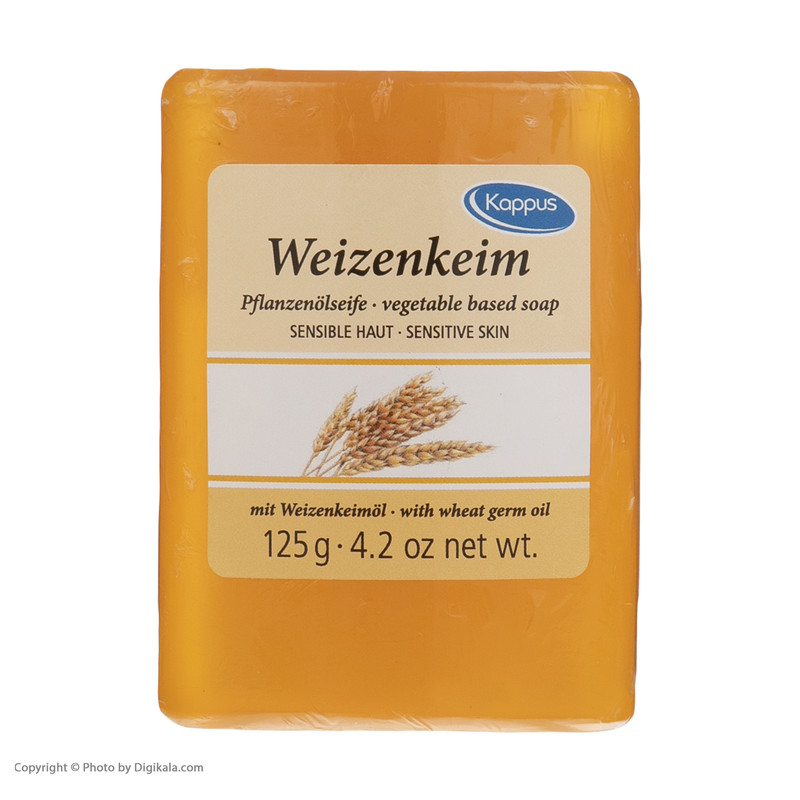 صابون کاپوس مدل Weizenkeim وزن 125 گرم