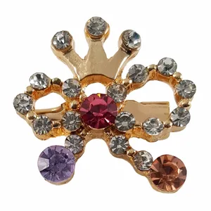 گل سینه طرح تاج مدل پاپیون