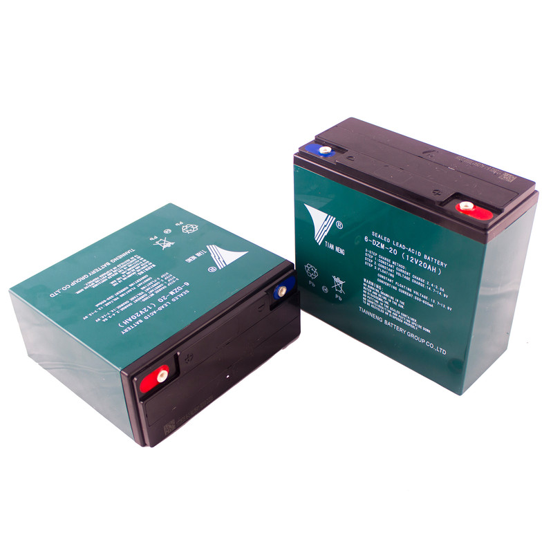 باتری موتور سیکلت تیانینگ مدل DZF20 بسته 6 عددی