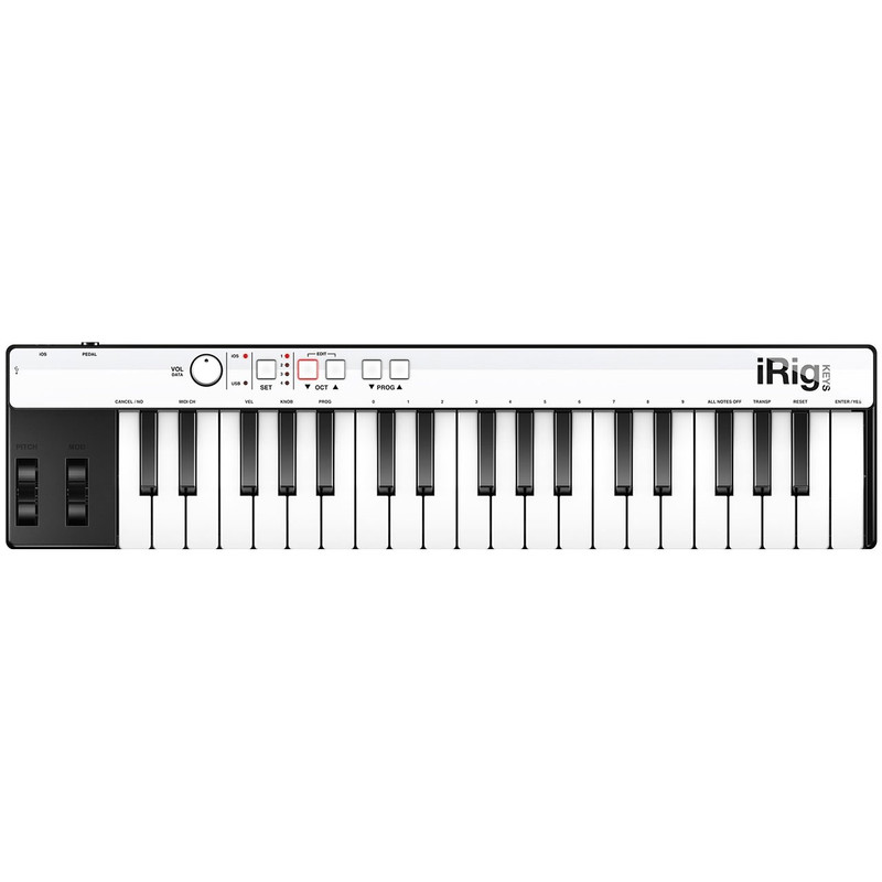 کیبورد میدی کنترلر آی کی مالتی مدیا مدل iRig Keys with Lightning