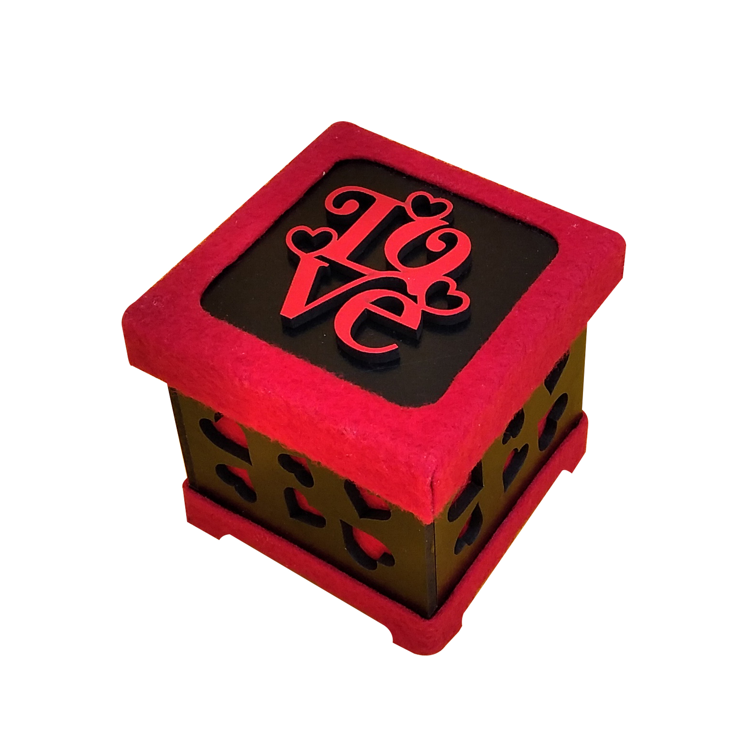 جعبه هدیه چوبی مدل wkcr