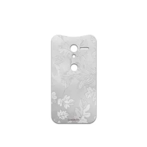 MAHOOT Silver-Wildflower Cover Sticker for motorola Moto X