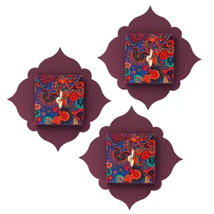 آویز حوله مدل هانا کد A520 بسته 3 عددی