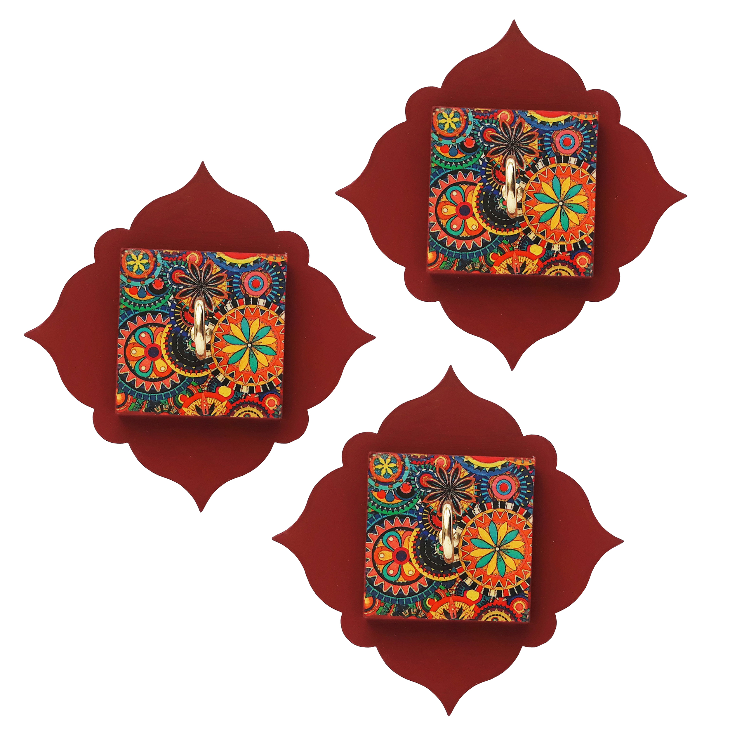 آویز حوله مدل هانا کد A525 بسته 3 عددی