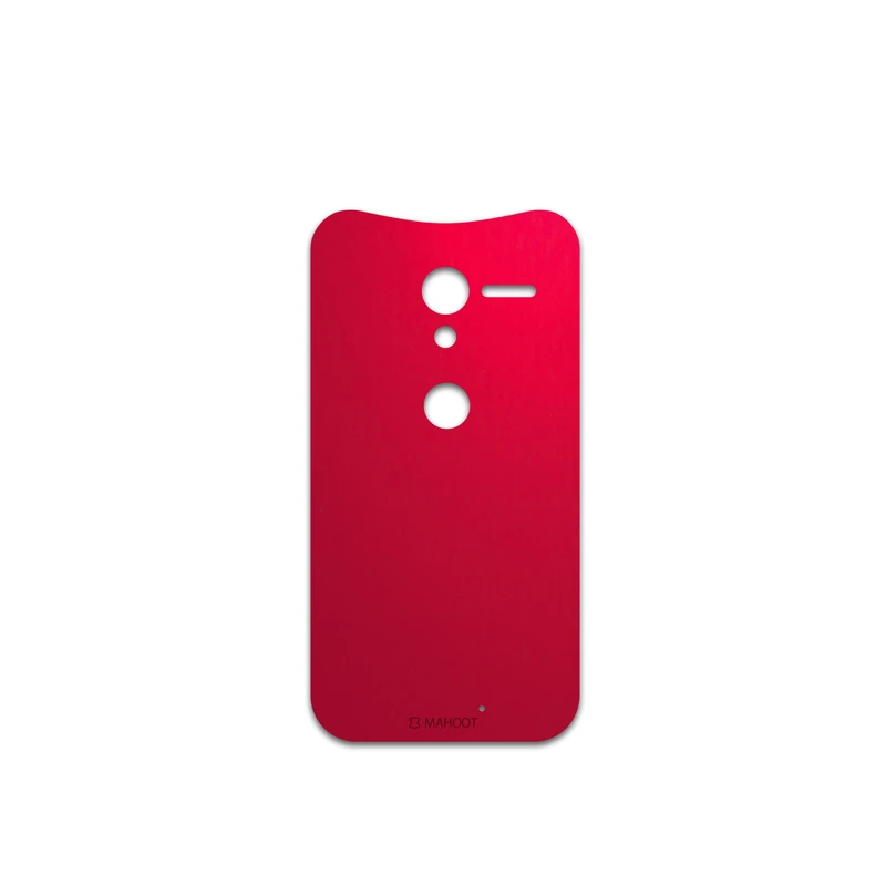 برچسب پوششی ماهوت مدل Matte-Warm-Red مناسب برای گوشی موبایل موتورولا Moto X