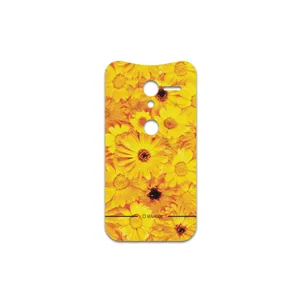 MAHOOT Yellow-Flower Cover Sticker for motorola Moto X