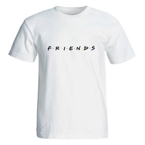 نقد و بررسی تی شرت آستین کوتاه زنانه طرح فرندز کد 35123 توسط خریداران
