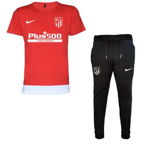 ست تیشرت و شلوار ورزشی مردانه طرح تیم اتلتیکو مادرید کد 7865