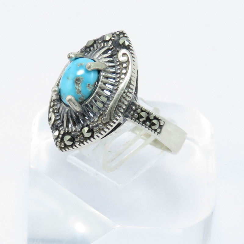 انگشتر نقره زنانه کد 216