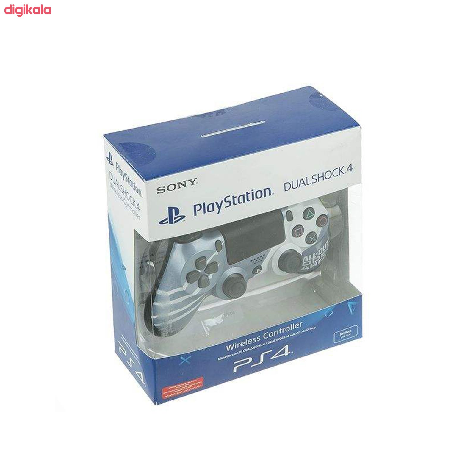 دسته بازی پلی استیشن 4 سونی مدلDualShock4 طرح Call of Duty