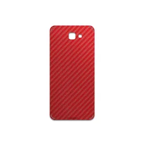 MAHOOT Red-Fiber Cover Sticker for Samsung Galaxy J7 Core