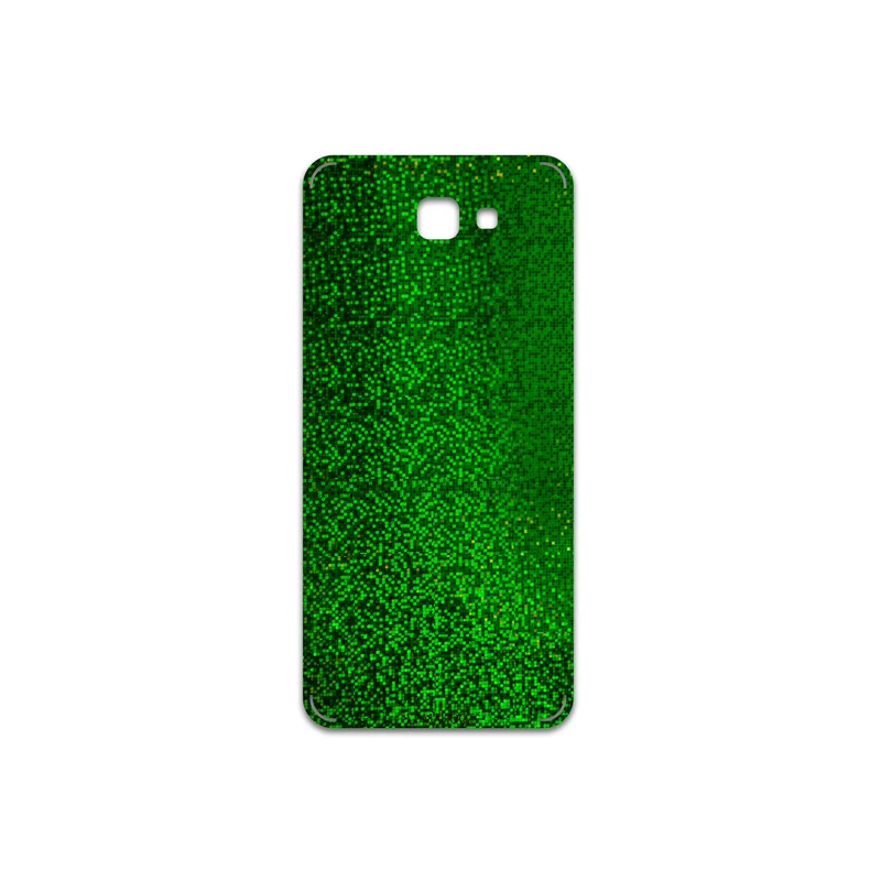 برچسب پوششی ماهوت مدل Green-Holographic مناسب برای گوشی موبایل سامسونگ Galaxy J7 Core