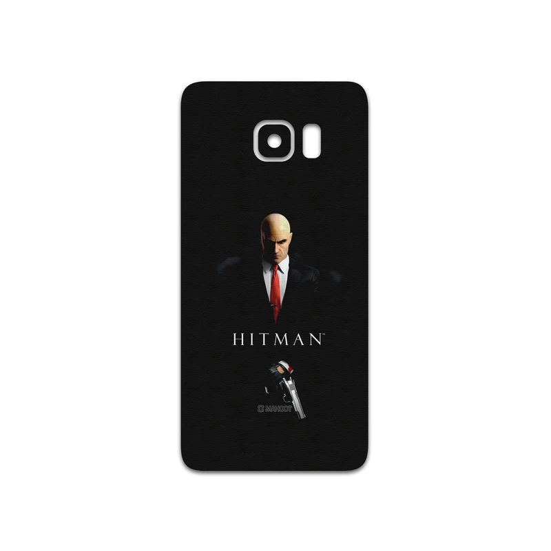 برچسب پوششی ماهوت مدل HITMAN-Game مناسب برای گوشی موبایل سامسونگ Galaxy S6 Edge Plus