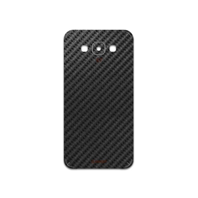 برچسب پوششی ماهوت مدل Shine-Carbon-Fiber مناسب برای گوشی موبایل سامسونگ Galaxy E7