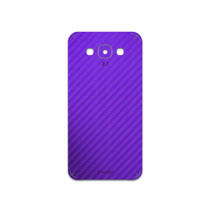 برچسب پوششی ماهوت مدل Purple-Fiber مناسب برای گوشی موبایل سامسونگ Galaxy E7