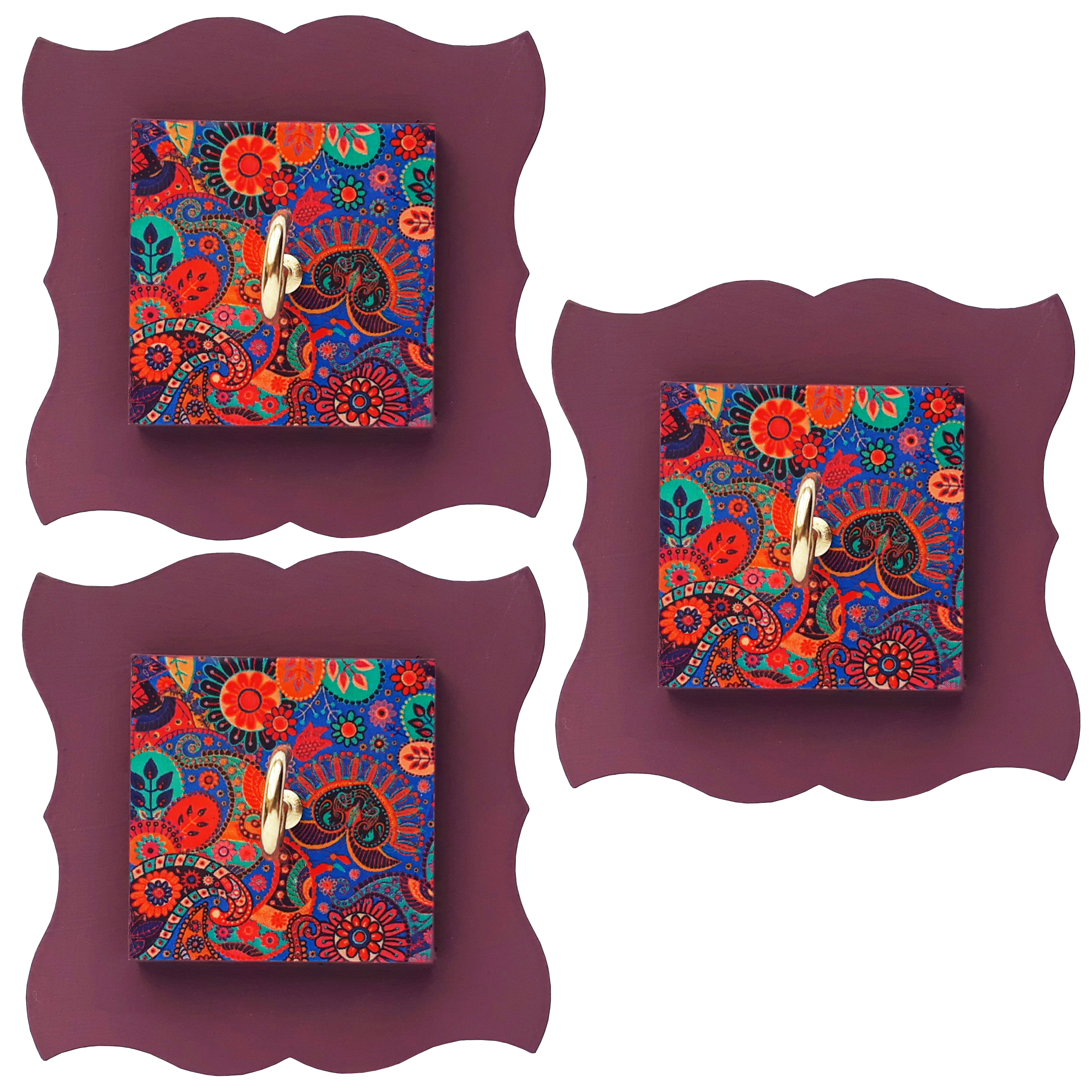 آویز حوله مدل هلن کد A520 بسته 3 عددی