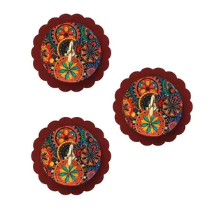 آویز حوله مدل رز کد A525 بسته 3 عددی