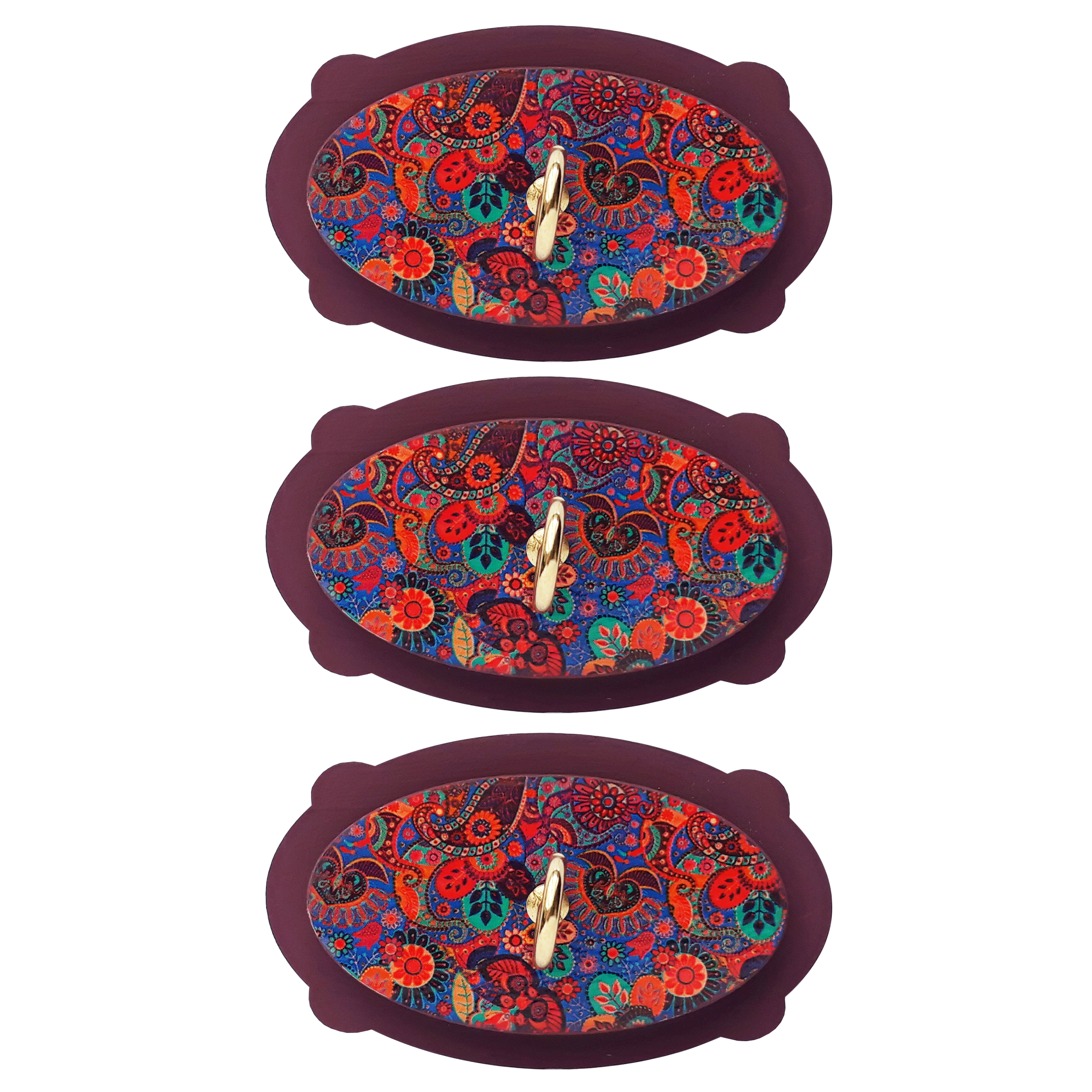 آویز حوله مدل مها کد A520 بسته 3 عددی