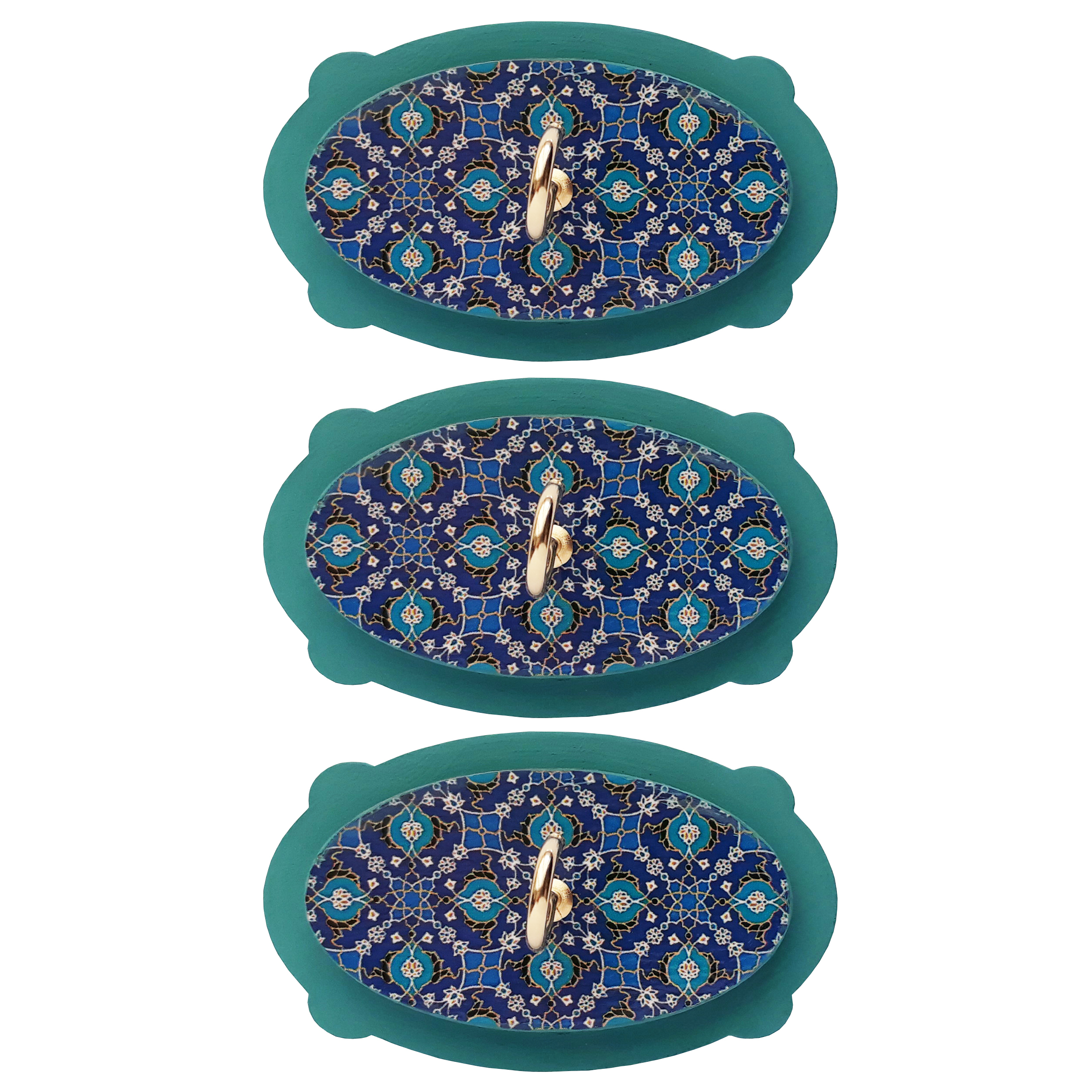 آویز حوله مدل مها کد A540 بسته 3 عددی