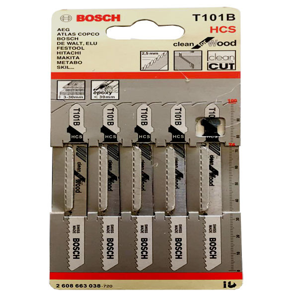 مجموعه 5 عددی تیغ اره عمودبر مدل T101B